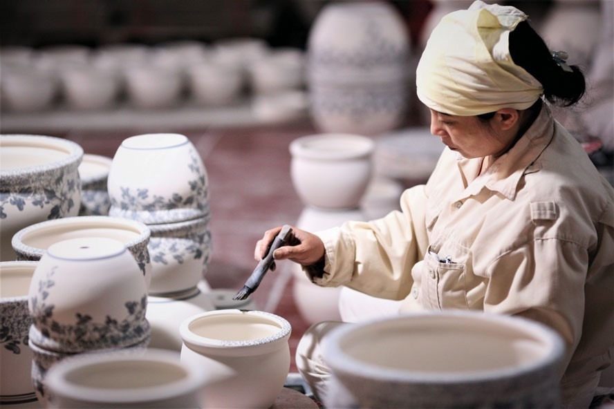 Bat Trang Ceramics Village, Hanoi, Vietnam